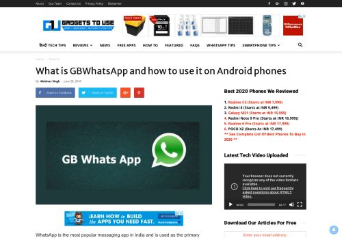 
                            11. What is GBWhatsApp and how to use it on Android phones