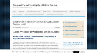 
                            9. What Is Global Donation Community? Are The Legit or a Ponzi Scam ...