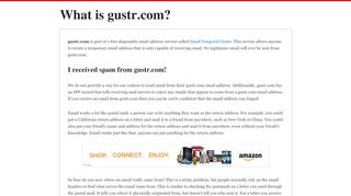
                            1. What is gustr.com?