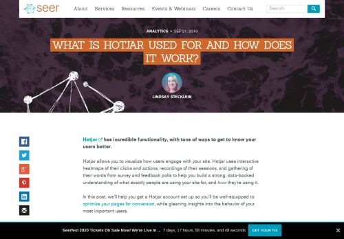 
                            2. What is Hotjar Used For and How Does it Work? | Seer Interactive