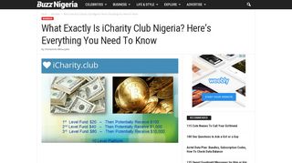 
                            11. What is iCharity Club Nigeria? Here's Everything You Need To Know
