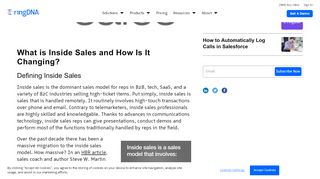 
                            9. What is Inside Sales and How Is It Changing? | A Modern Definition of ...