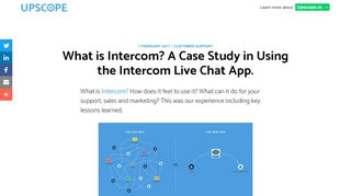 
                            6. What is Intercom? A Case Study in Using the Intercom Live Chat App.