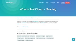 
                            13. What is MailChimp - Definition | SendPulse