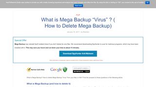 
                            8. What is Mega Backup 