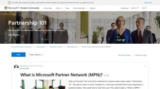 
                            11. What is Microsoft Partner Network (MPN)? - Microsoft Partner ...