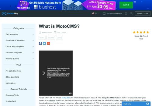 
                            13. What is MotoCMS? - Template Monster Help