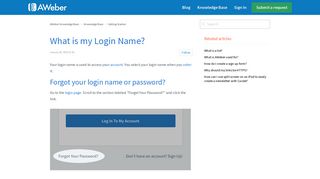 What is my Login Name? – AWeber Knowledge Base