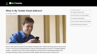 
                            9. What Is My Tumblr Email Address? | It Still Works