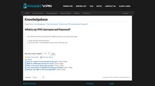 
                            8. What is my VPN Username and Password? - Knowledgebase ...