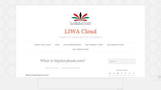 
                            7. What is Mystorybook.com? – LIWA Cloud