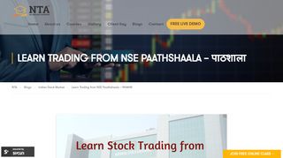 
                            5. What is NSE Paathshaala? Learn How to Trade from पाठशाला ...