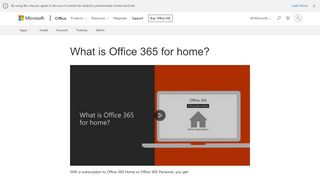 
                            3. What is Office 365 for home? - Office 365