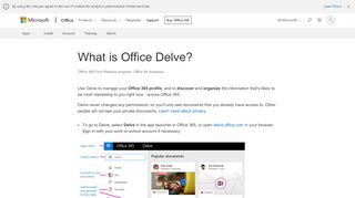 
                            4. What is Office Delve? - Office Support - Office 365