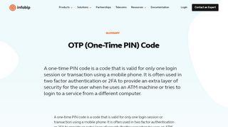 
                            8. What is OTP (one-time PIN) code? | Blog - Infobip