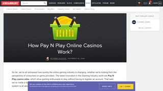 
                            11. What is Pay N Play Solution in Online Casinos - AskGamblers