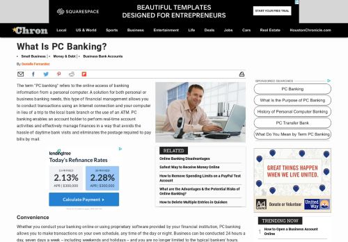 
                            5. What Is PC Banking? | Chron.com
