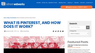 
                            13. What is Pinterest, and How Does it Work? - Infront Webworks