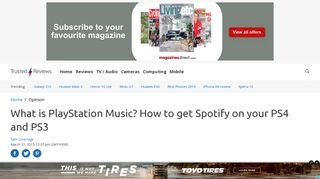 
                            12. What is PlayStation Music? How to get Spotify on your PS4 and PS3 ...