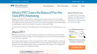 
                            1. What Is PPC? Learn the Basics of Pay-Per-Click (PPC) ...