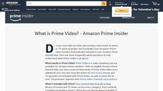 
                            2. What is Prime Video? - Amazon Prime Insider - Amazon.com