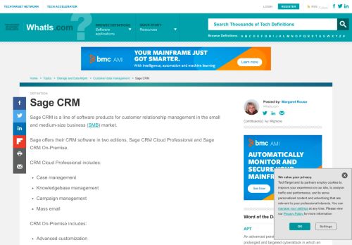 
                            10. What is Sage CRM? - Definition from WhatIs.com