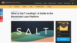 
                            7. What Is SALT Lending? | A Guide to the Blockchain Loan Platform