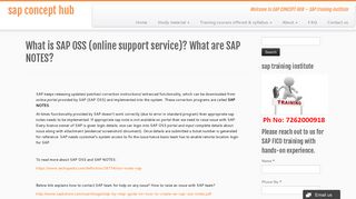 
                            11. What is SAP OSS (online support service)? What are SAP NOTES ...
