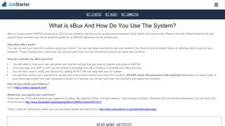 
                            9. What is sBux And How Do You Use The System? - JobStarter