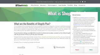 
                            5. What is Shopify Plus? | BTown Web