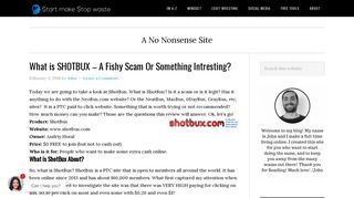 
                            12. What is SHOTBUX – A Fishy Scam Or Something Intresting? | | $tart ...