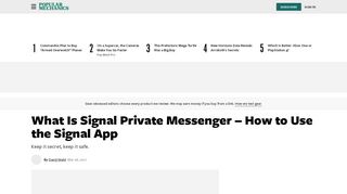 
                            12. What is Signal Private Messenger – How to Use the Signal App