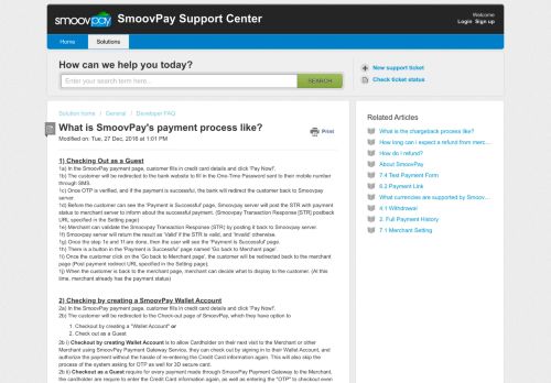 
                            8. What is SmoovPay's payment process like? : SmoovPay Support Center
