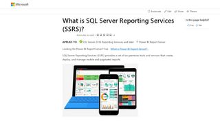 
                            4. What is SQL Server Reporting Services (SSRS) - SQL ...