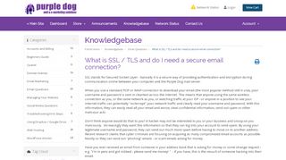 
                            2. What is SSL / TLS and do I need a secure email connection ...