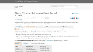 
                            11. What Is The accountname.msoutlookonline.net Domain?