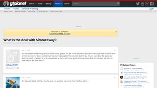 
                            11. What is the deal with Simraceway? - GTPlanet