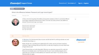 
                            7. What is the difference between Password and Login record types ...