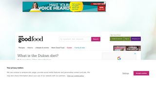 
                            7. What is the Dukan diet? | BBC Good Food