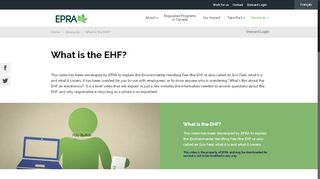
                            13. What is the EHF? – EPRA | ARPE | Electronic Products Recycling ...