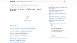 
                            12. What is the fee structure of Father Agnel School in Vaishali? - Quora