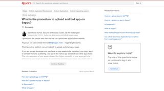 
                            10. What is the procedure to upload android app on 9apps? - Quora