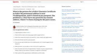 
                            10. What is the process for a Police Clearance Certificate in India ...
