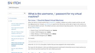 
                            7. What is the username and password for my virtual machine? - FAQ ...
