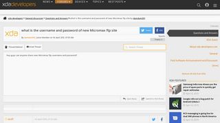 
                            12. what is the username and password of new Micromax ftp site - XDA ...
