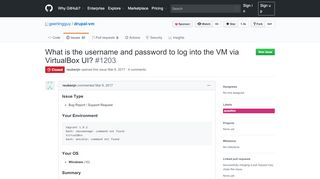 
                            6. What is the username and password to log into the VM via ... - GitHub