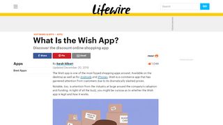 
                            5. What Is the Wish App? - Lifewire