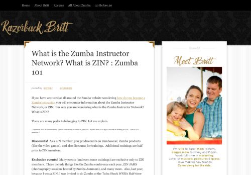 
                            12. What is the Zumba Instructor Network? What is ZIN? : Zumba 101 ...