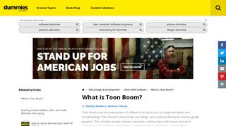 
                            4. What is Toon Boom? - dummies