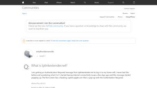 
                            12. What is tplinkextender.net? - Apple Community